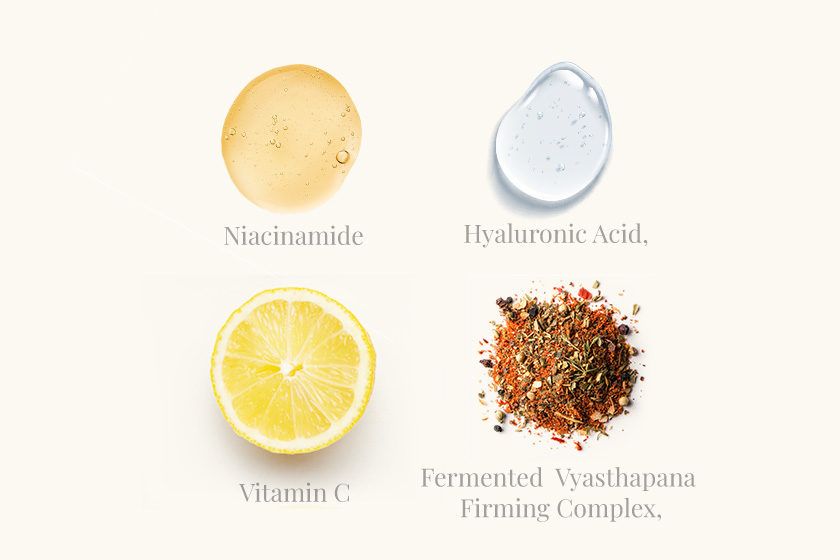 ingredients for clean & glowing skin